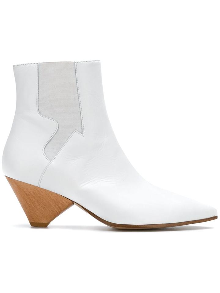 Christian Wijnants Adair Ankle Boots - White