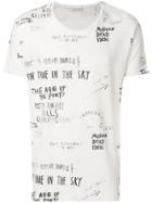 Each X Other Slogan-print T-shirt - White