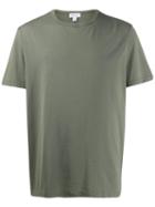 Sunspel Crew Neck T-shirt - Green