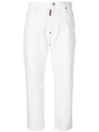 Dsquared2 Cropped Jeans - White