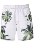 Osklen Beach Short Coqueiro Classic - White