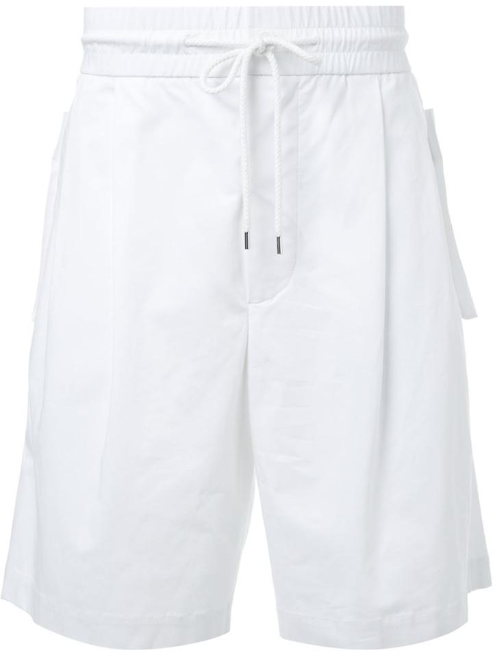 Fengchen Wang Back Zip Shorts
