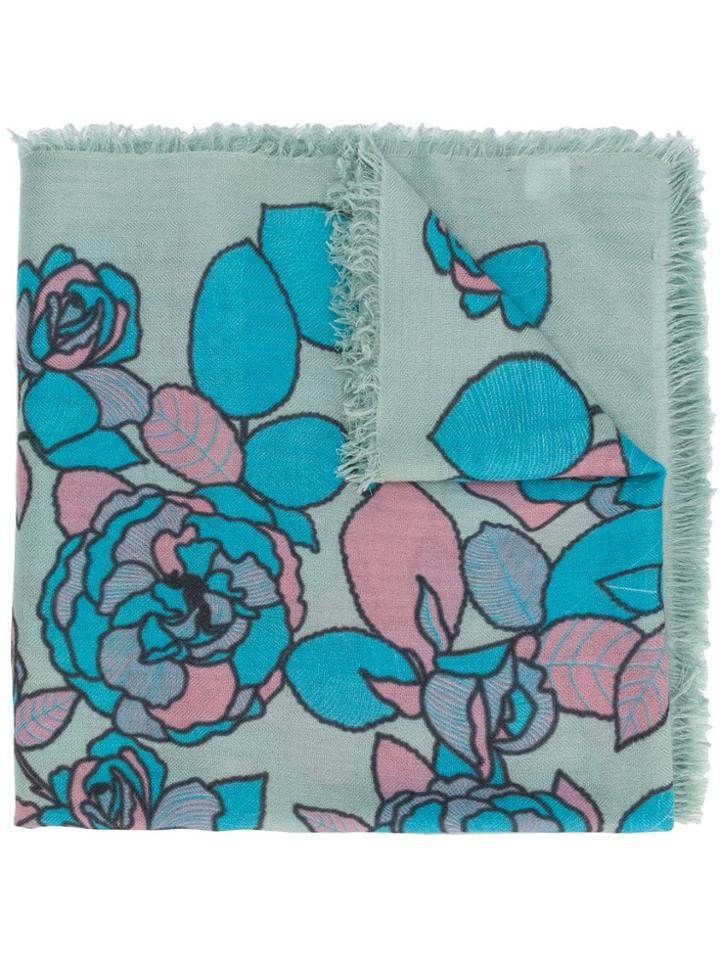 Hemisphere Plower Scarf - Green