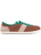 L'autre Chose Ballerina Sneakers - Yellow & Orange