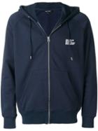 Ron Dorff Discipline Zipped Hoodie - Blue