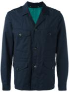 Paul Smith Military Jacket, Size: Medium, Blue, Wool/cupro