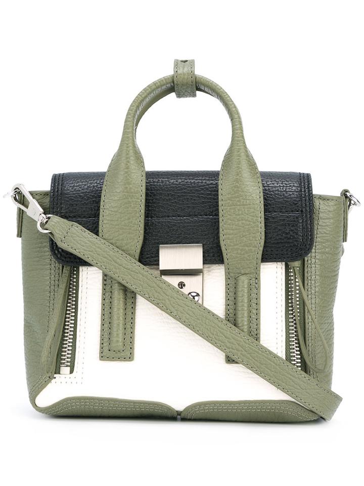 3.1 Phillip Lim Pashli Satchel, Women's, Green, Leather