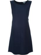Kenzo A-line Dress, Women's, Size: 38, Blue, Polyester/triacetate/spandex/elastane
