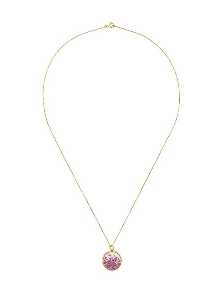 Aurelie Bidermann 'chivoir' Ruby Necklace - Metallic