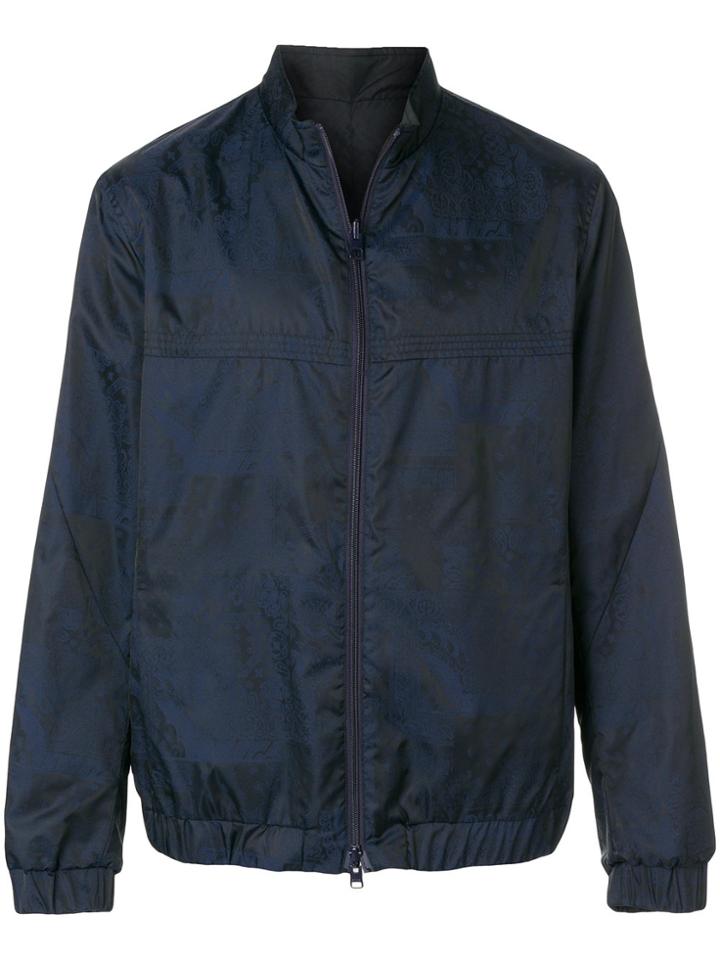 Etro Parsley Print Jacket - Blue