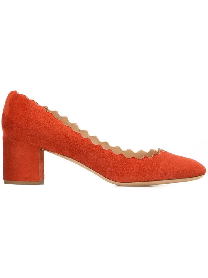 Chloé 'lauren' Block Heel Pumps
