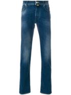 Jacob Cohen Slim-fit Five Pocket Jeans - Blue
