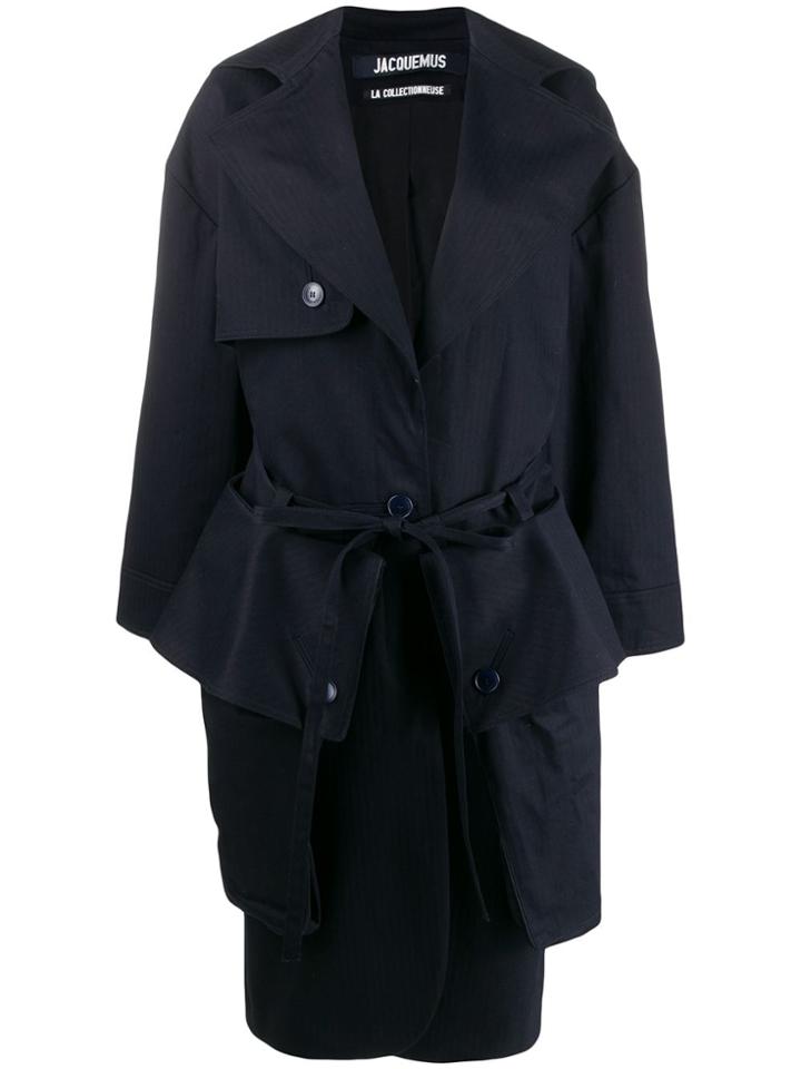 Jacquemus Le Manteau Bagli Coat - Blue