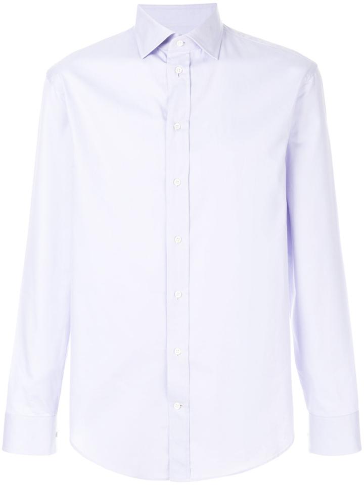Armani Collezioni Slim Shirt - Pink & Purple