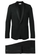 Saint Laurent Formal Suit, Men's, Size: 48, Black, Virgin Wool/silk