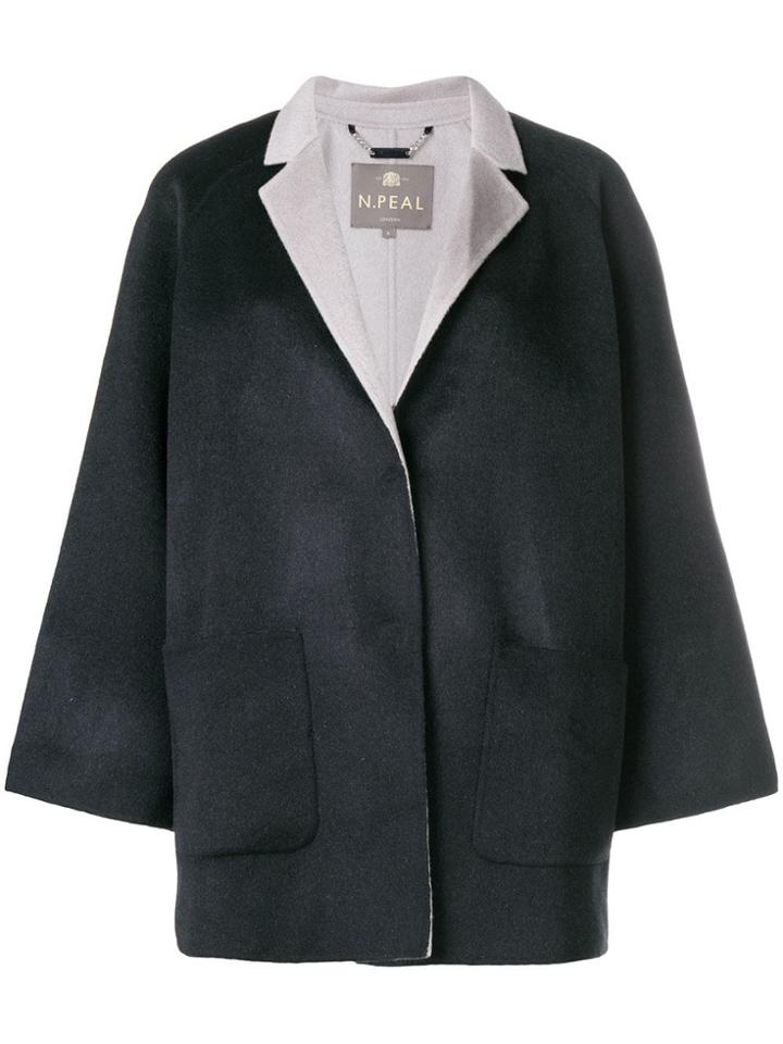 N.peal Double Sided Jacket - Blue