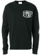 Aries Graphic Print Sweatshirt - Black