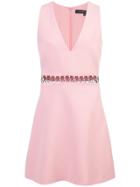 Barbara Bui Chain Waist Mini Dress - Pink & Purple