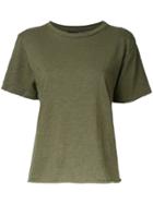 Amiri Destroyed Effect T-shirt - Green
