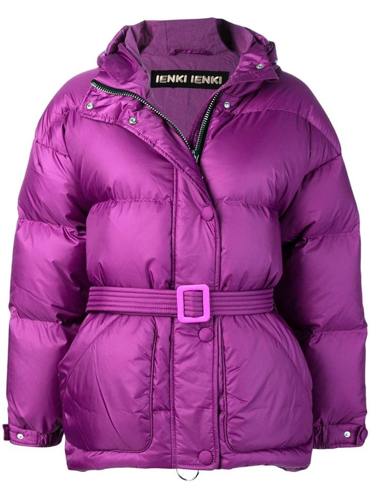 Ienki Ienki Oversized Puffer Jacket - Pink & Purple