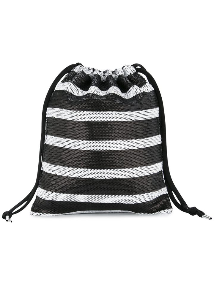 G.v.g.v. Sequin Drawstring Purse - Black