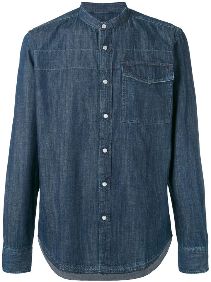 Hydrogen Classic Denim Shirt - Blue
