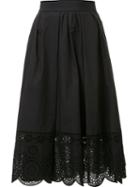 Marc Jacobs Broderie Anglaise Hem Skirt