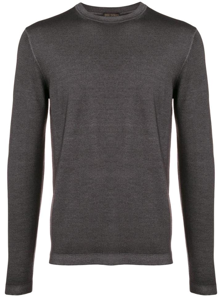 Dell'oglio Crew Neck Sweater - Grey