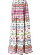 Etro Floral Print Long Skirt