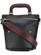 Anya Hindmarch Mini Shoulder Bag, Women's, Black, Leather