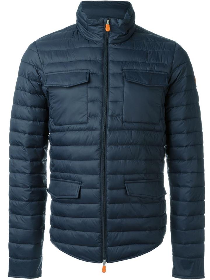 Save The Duck Padded Jacket, Men's, Size: Xxl, Blue, Nylon/polyester