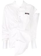 Ground Zero Slouchy Shirt - White