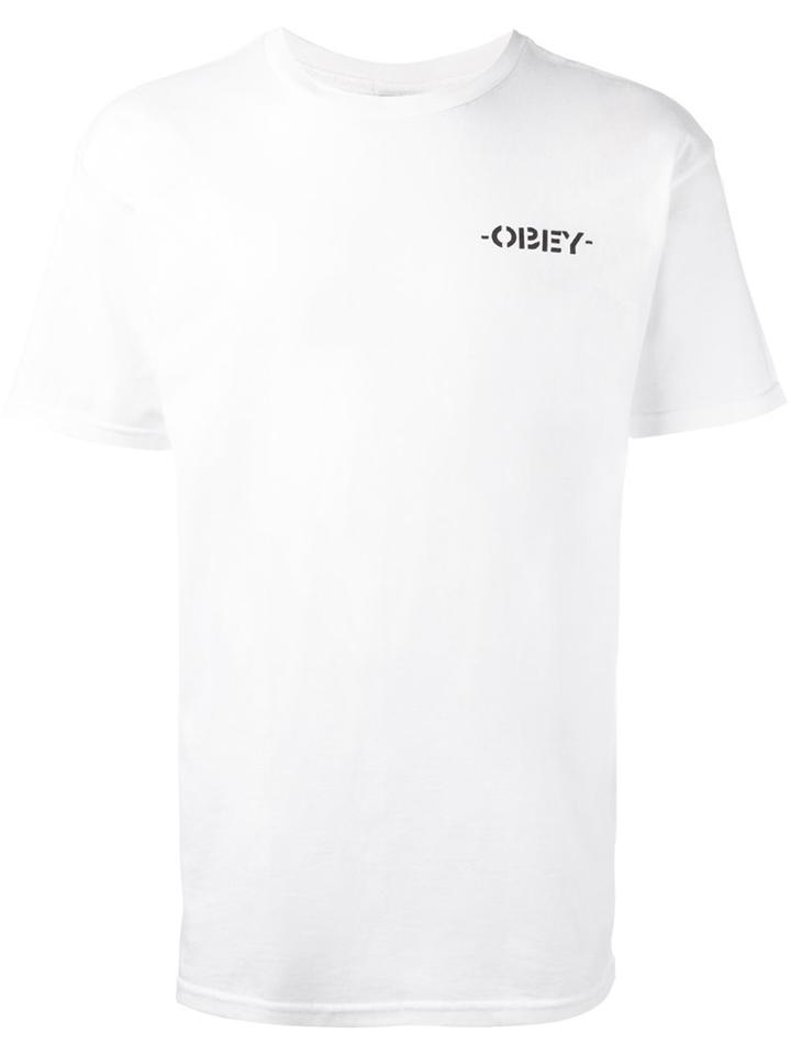 Obey 'mother Earth' T-shirt, Men's, Size: Large, White, Cotton