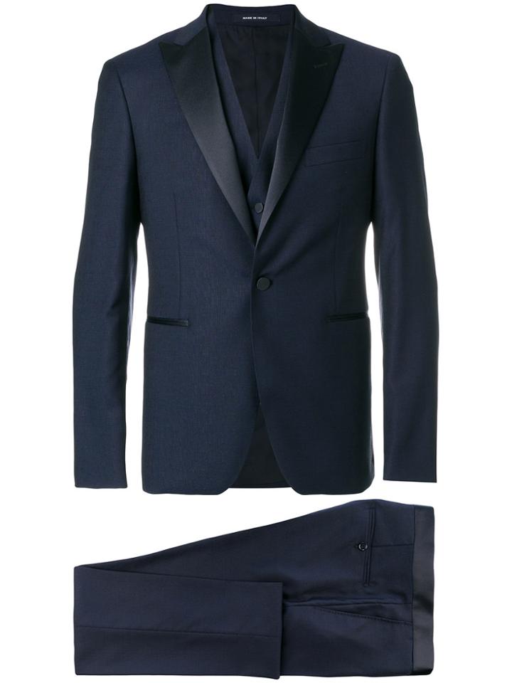Tagliatore Three Piece Tuxedo - Blue