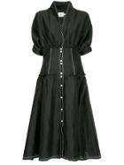 Aje Isotoma Flared Corset Dress - Black