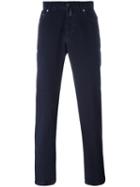 Kiton Straight Leg Jeans, Men's, Size: 32, Blue, Cotton
