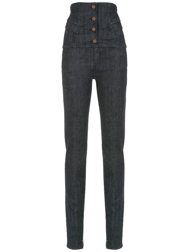 Tufi Duek Corselet Jeans - Black