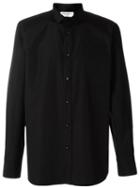 Saint Laurent Classic Casual Shirt, Men's, Size: 40, Black, Cotton