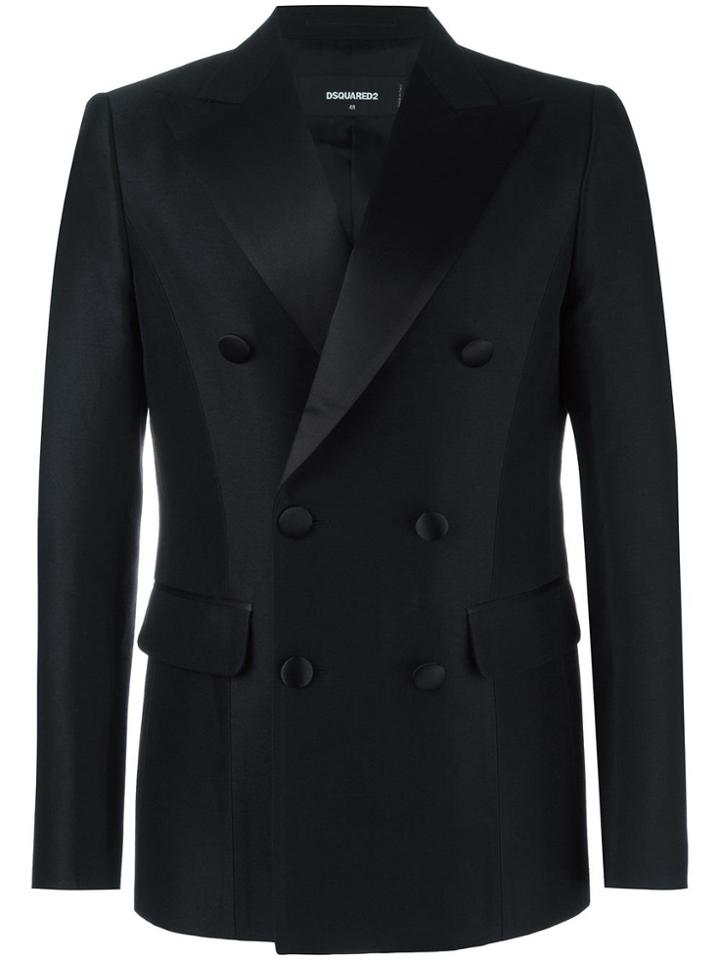 Dsquared2 Napoli Tuxedo Jacket - Black