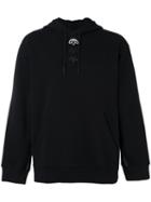 Adidas Originals By Alexander Wang - Logo Hoodie - Unisex - Cotton - L, Black, Cotton