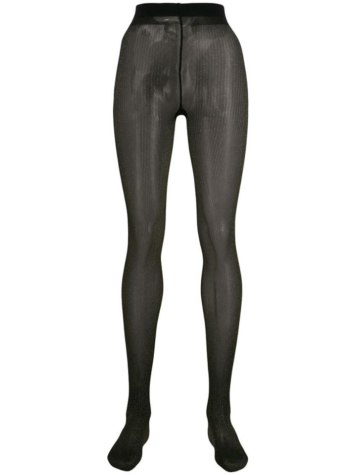 Fleur Of England Cosmic Suspender Belt - Black