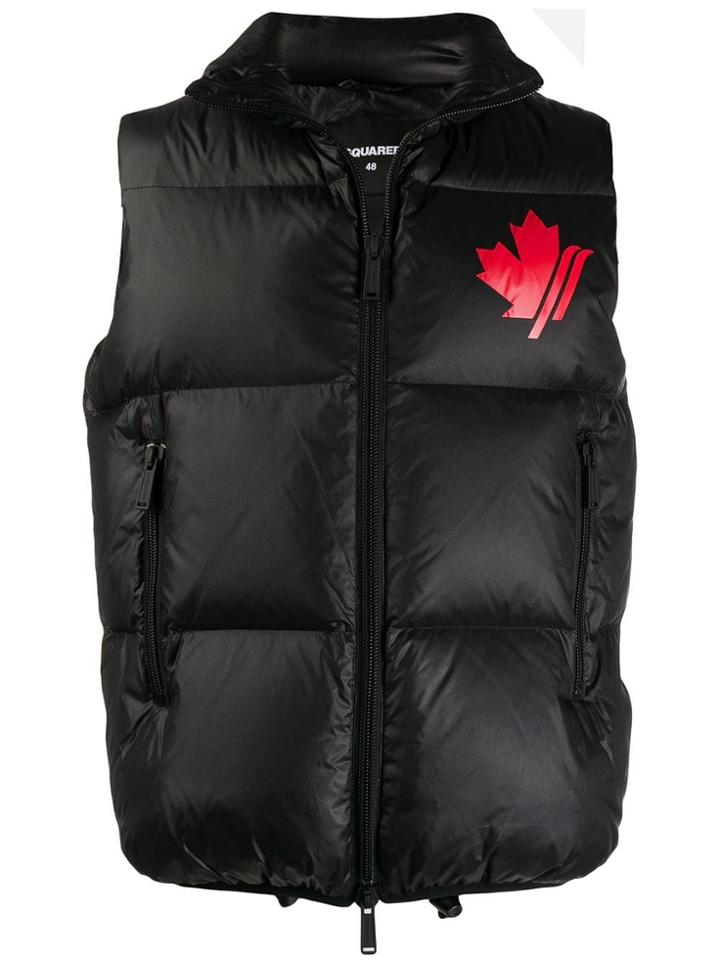 Dsquared2 Padded Waistcoat - Black