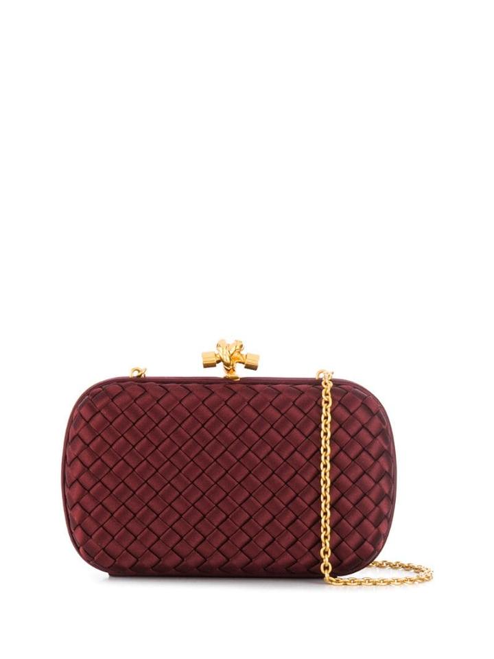 Bottega Veneta Knot Bag - Red