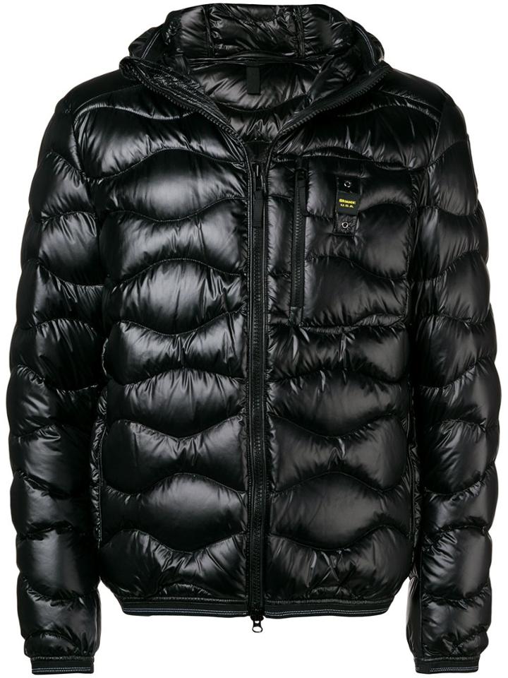 Blauer Short Padded Coat - Black