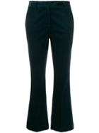 Quelle2 Flared Corduroy Trousers - Green