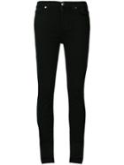 7 For All Mankind Asymmetric Hem Jeans - Black