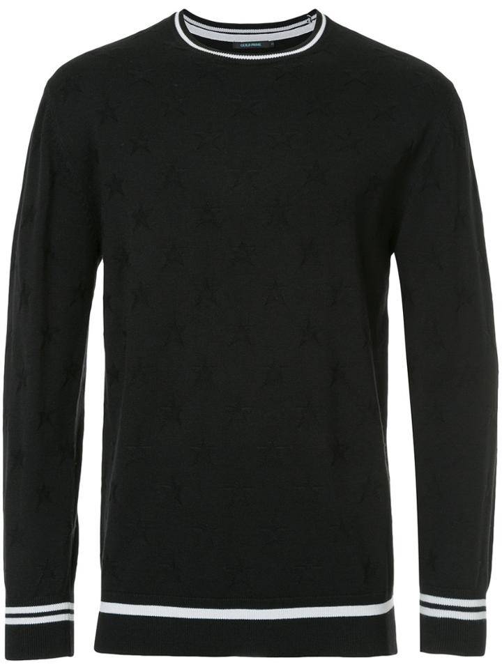 Guild Prime Star Print Sweater - Black