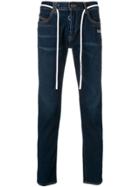 Off-white Five Pocket Skinny Jeans - Blue
