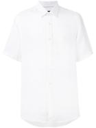 Boss Hugo Boss - Short Sleeve Shirt - Men - Linen/flax - S, White, Linen/flax