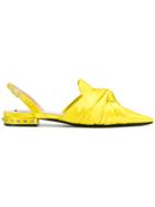 No21 Pointed Toe Sandals - Yellow & Orange